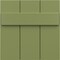 Ekena Millwork 12"W x 12"H True Fit PVC Joined Board-n-Batten Shutters Sample, Moss Green SAMPLE-TFPBBMG - alternate 1